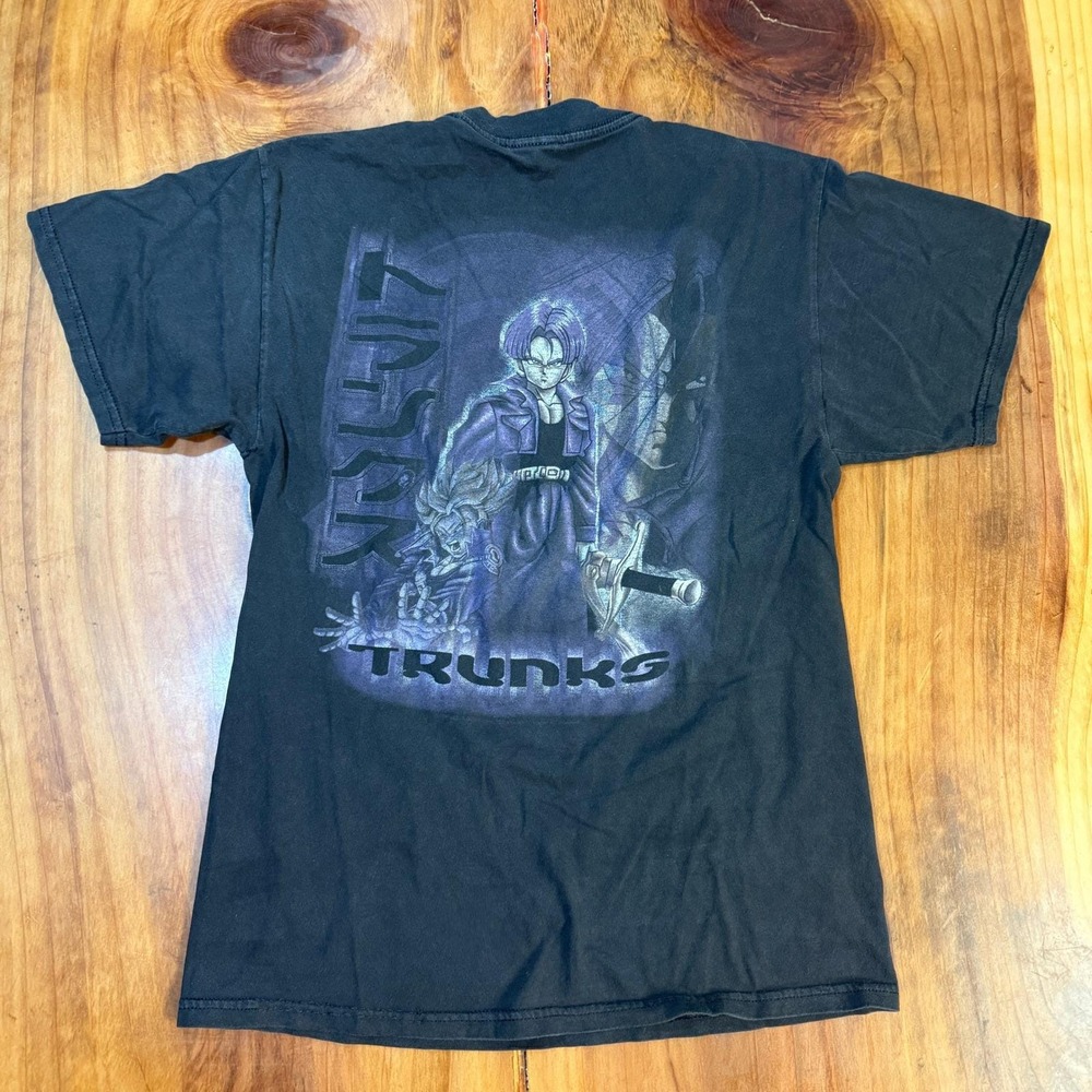 Vintage Y2K Trunks Dragonball Z Men's Shirt Cotton 2000 Medium Crew neck A3-4